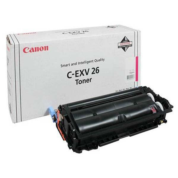 Canon originální toner C-EXV26 M, 1658B006, 1658B011, magenta, 6000str.