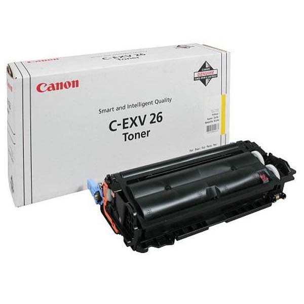 Canon originální toner C-EXV26 Y, 1657B006, 1657B011, yellow, 6000str.