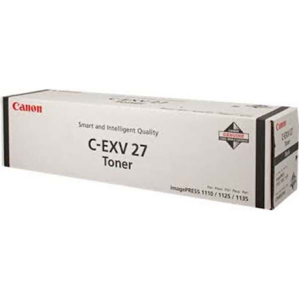 Canon originální toner C-EXV27 BK, 2784B002, black, 47000str.