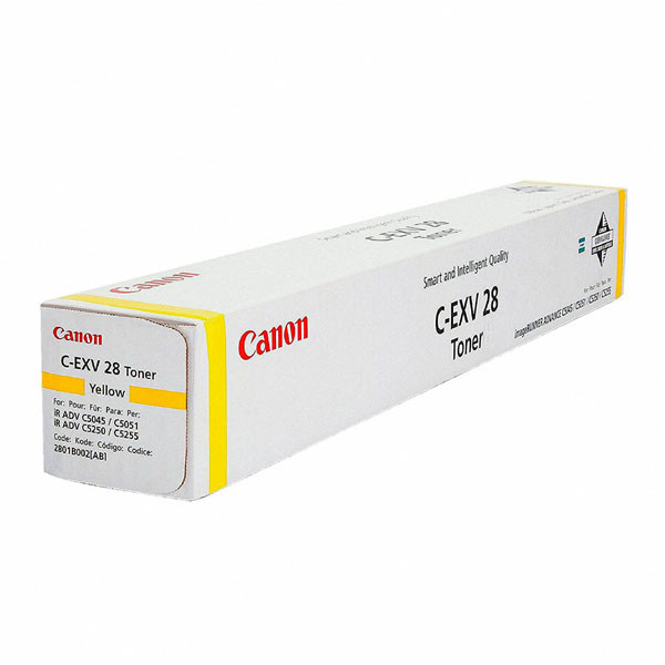Canon originální toner C-EXV28 Y, 2801B002, yellow, 38000str.
