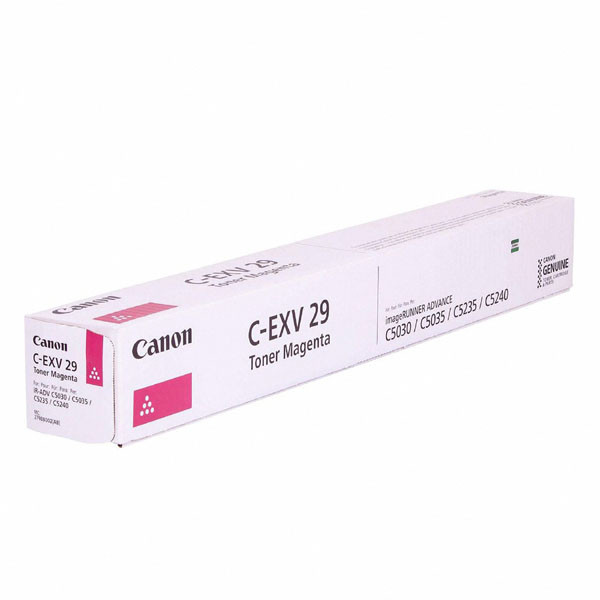 Canon originální toner C-EXV29 M, 2798B002, magenta, 27000str.