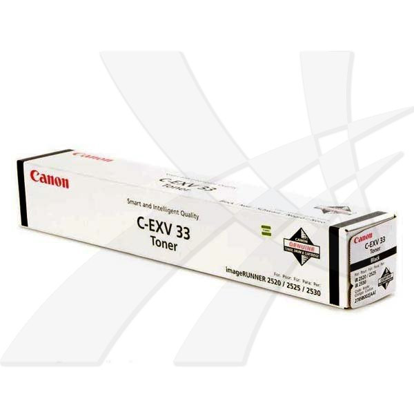 Canon originální toner C-EXV33 BK, 2785B002, black, 14600str.