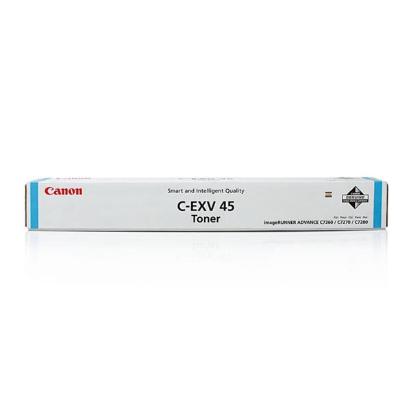 Canon originální toner C-EXV45 C, 6944B002, cyan, 52000str.