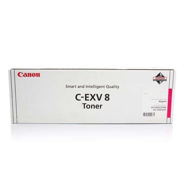 Canon originální toner C-EXV8 M, 7627A002, magenta, 25000str.