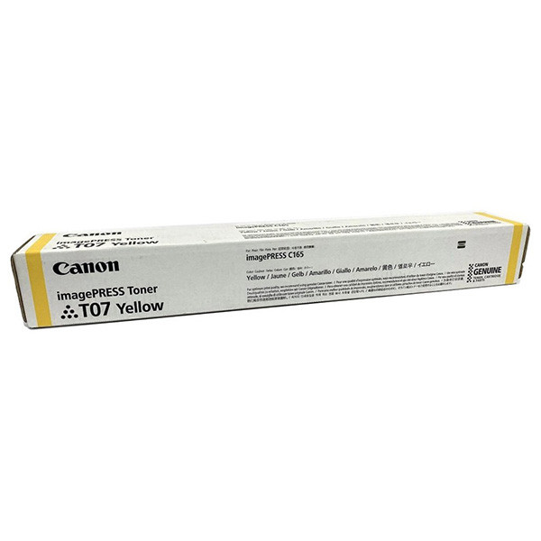 Canon originální toner T07 Y, 3644C001, yellow, 37500str.
