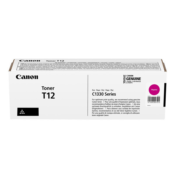 Canon originální toner T12 M, 5096C006, magenta, 5300str.