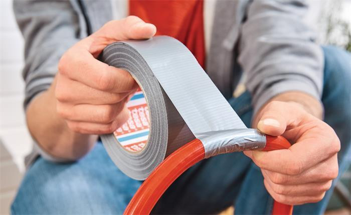 Textilní páska "extra Power 56388", stříbrná, 50 mm x 25 m, univerzální, TESA