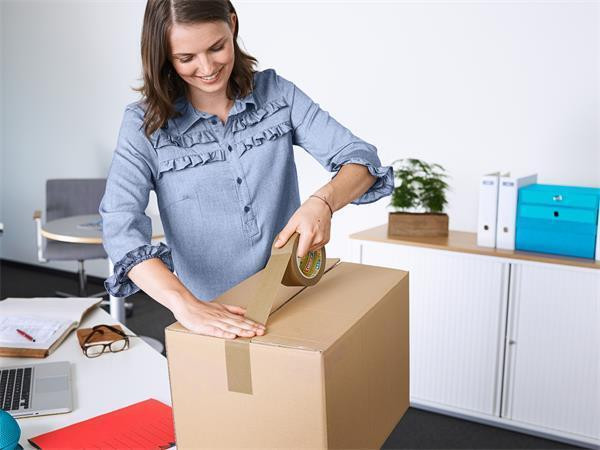 Balící páska "tesapack® 57180", ekologická, 50 mm x 50 m,  TESA