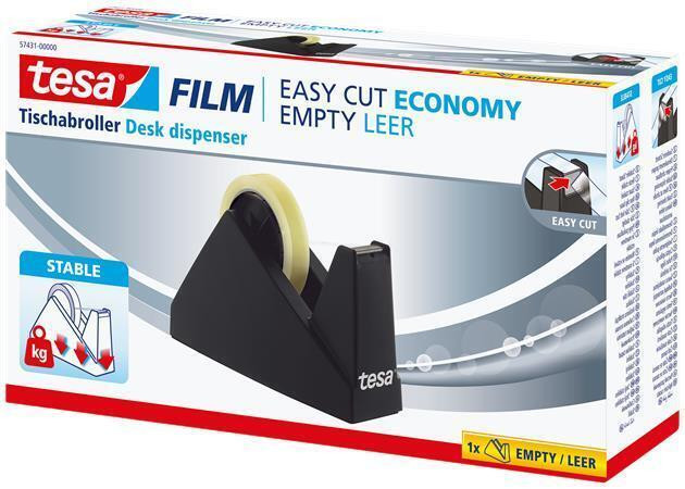 Odvíječ na lepicí pásku "EASY Cut Economy 57431", stolní, TESA