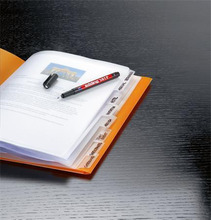 Permanentní popisovač "141 F", 4 barvy, OHP, 0,6mm, EDDING