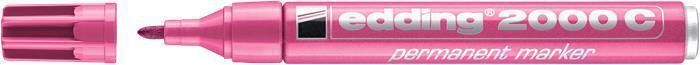 Permanentní popisovač "2000", růžová, 1,5-3 mm, kuželový hrot, EDDING 7580107007