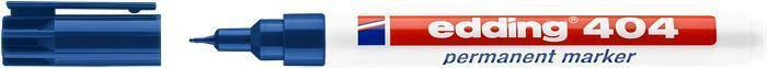 Permanentní popisovač "404", modrá, kuželový hrot, 0,75 mm, EDDING
