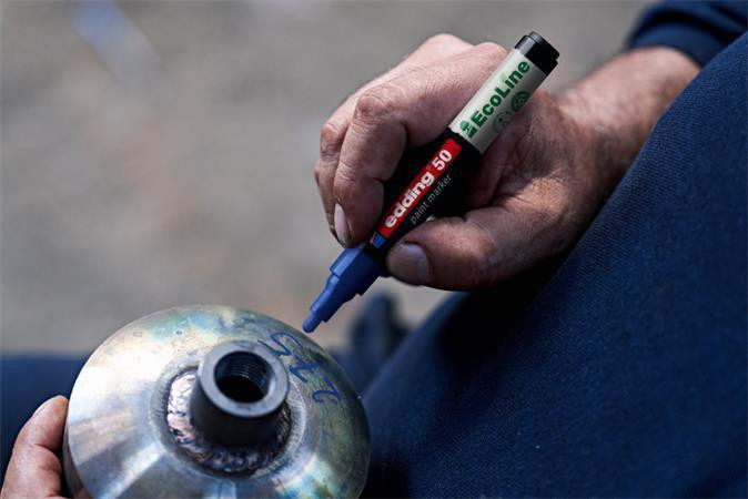 Lakový popisovač "50 EcoLine", zelená, 2-3 mm, EDDING 4-50-004