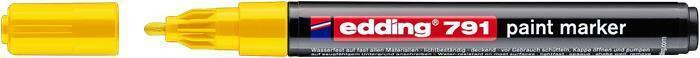 Lakový popisovač "791 PCR", žlutá, 1-2 mm, EDDING 4-791PCR005