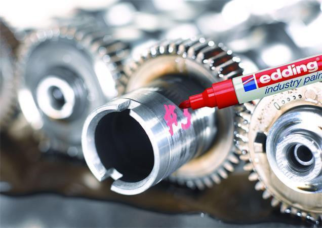 Lakový popisovač "8750", bílá, 2-4 mm, EDDING