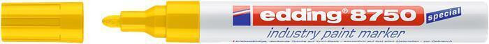 Lakový popisovač "8750", žlutá, 2-4 mm, průmyslový, EDDING 7580197004
