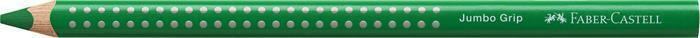 Barevná pastelka "Grip 2001 Jumbo", zelená, trojhranná, FABER-CASTELL 110963