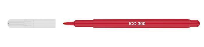 Fixy "300", červená, 1 mm, 40 ks, ICO 9580123005