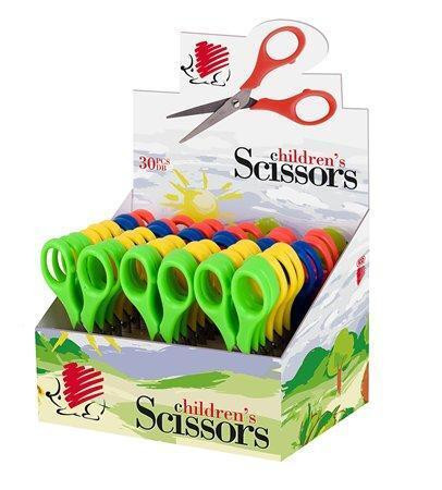 Nůžky dětské, 13,5 cm, ICO, mix barev