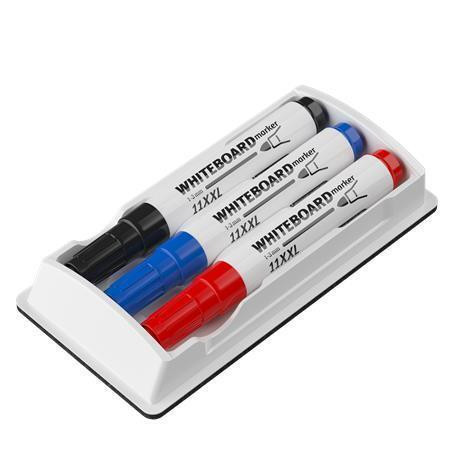 Popisovač na bílou tabuli a flipchart "11 XXL", 3 barvy, 1-3 mm, kuželový hrot, ICO 9570165002