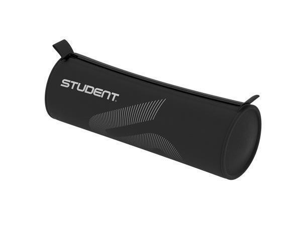Penál "Student", černá, kulatý, ICO 7210028015
