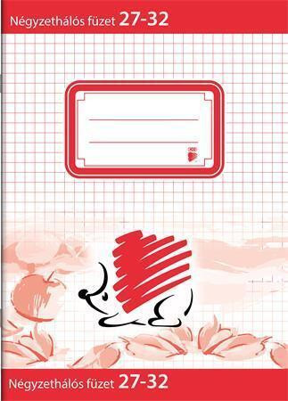 Sešit "27-32", A5, čtverečkovaný, 32 listů, ICO 7500051000