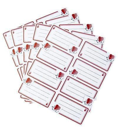 Samolepicí štítek na sešit "Süni" , 40 ks, ICO 7570589000