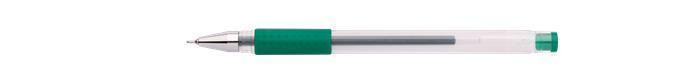 Gelové pero "Gel-Ico", zelená, 0,5mm, s uzávěrem, ICO