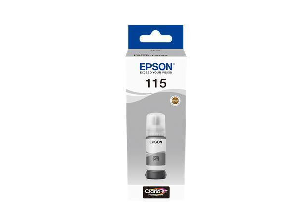 T07D54 Ink, EcoTank pro tiskárny L8160, L8180, šedá, 70 ml, EPSON C13T07D54A