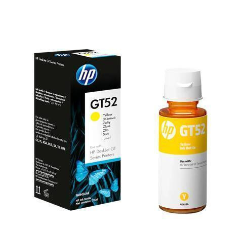 M0H56AE Lahvička s inkoustem HP GT52, žlutá, do tiskáren Designjet GT 5810, InkTank 410, 8 tis. stra