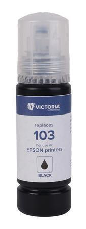 T00S14A Inkoust pro EcoTank L3110, L3150, L1110 tiskárny, černá, 65 ml, VICTORIA TECHNOLOGY 103