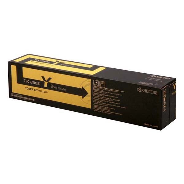 Kyocera originální toner TK8305Y, 1T02LKANL0, yellow, 15000str.