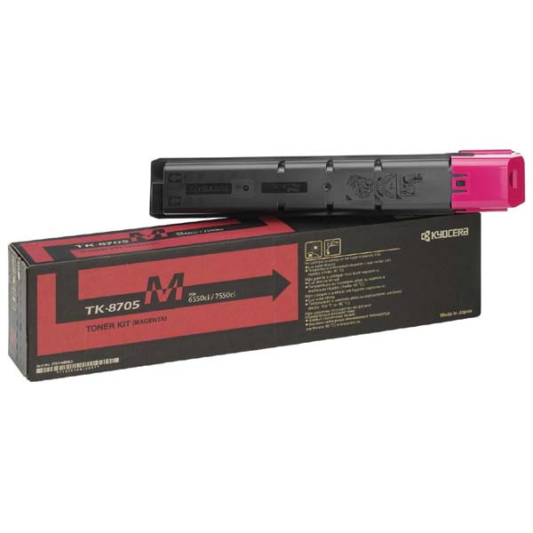 Kyocera originální toner TK8705M, 1T02K9BNL0, magenta, 30000str.