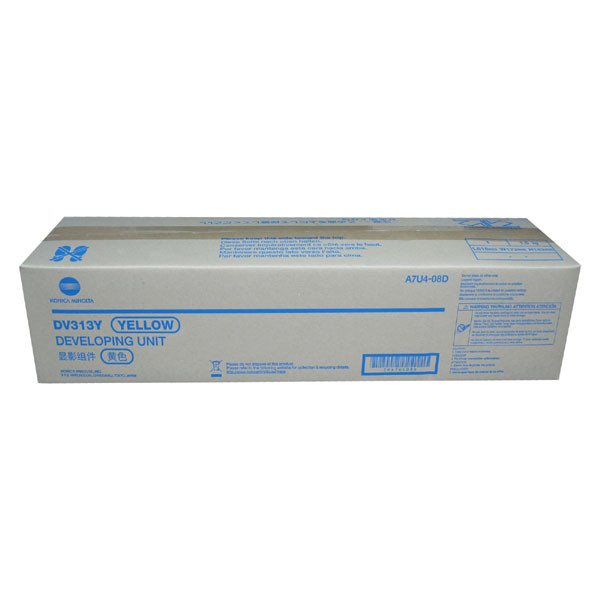 Konica Minolta originální developer A7U408D, DV-313Y, yellow, 600000str.