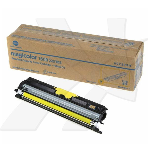 Konica Minolta originální toner A0V305H, yellow, 1500str.