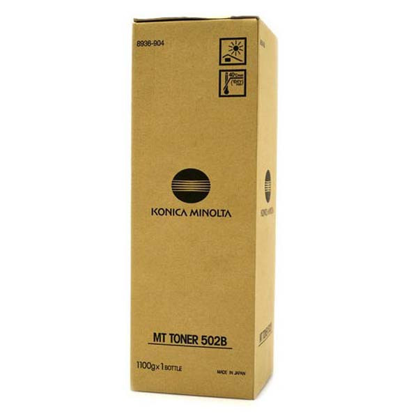 Konica Minolta originální toner 8936904, MT502B, black, 33000str.