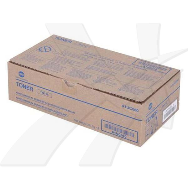 Konica Minolta originální toner TN116K, A1UC050, black, 22000 (2x11000)str.