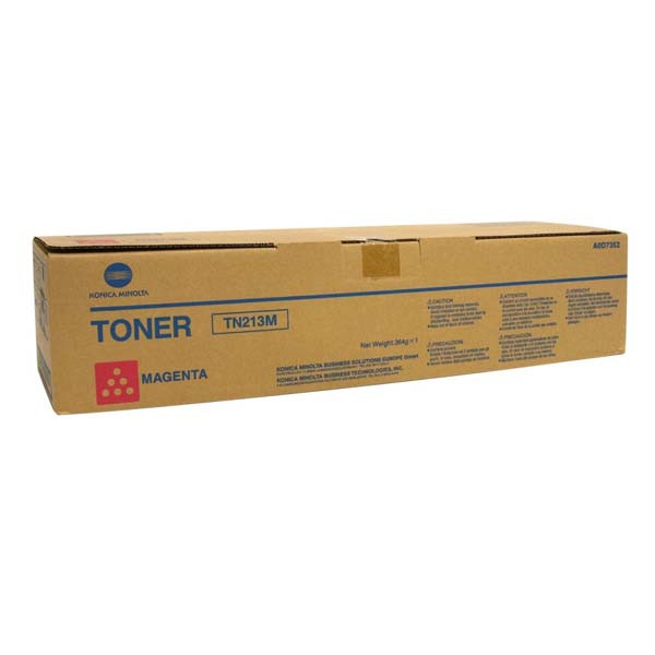 Konica Minolta originální toner TN213M, A0D7352, magenta, 19000str.