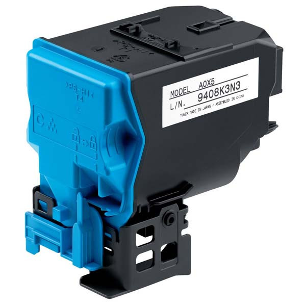 Konica Minolta originální toner A0X5452, TNP22C, cyan, 6000str.