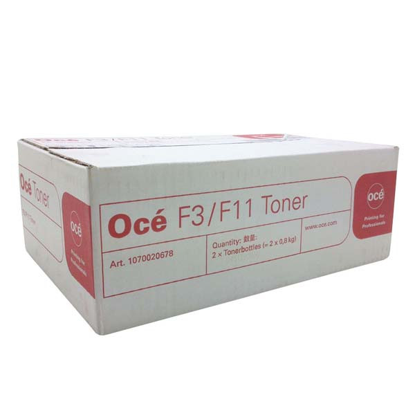 Oce originální toner 1060040123, 1070020678, 7431B003, TYP F3/F11, black, 2x800g