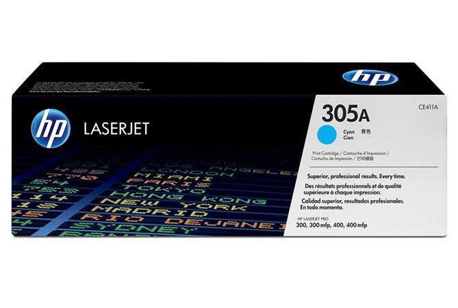Toner pro "LaserJet Pro 300 MFP M375" tiskárnu, HP "CE411A" Cyan, 2,6 tis.stran