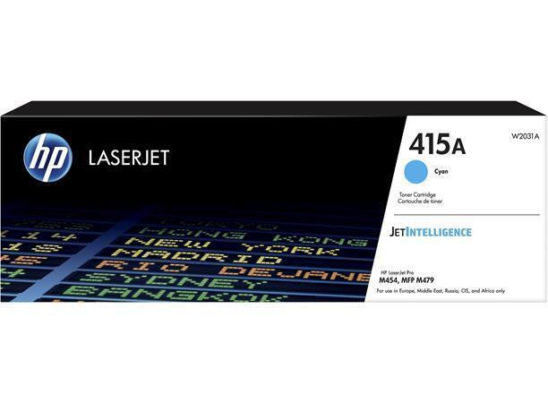 W2031A Toner pro Color LaserJet Pro M454, MFP M479 tiskárny, HP 415A, cyan, 2,1 tis. stran