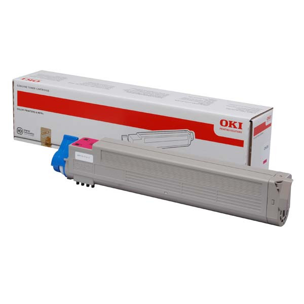 OKI originální toner 43837130, magenta, 22000str.