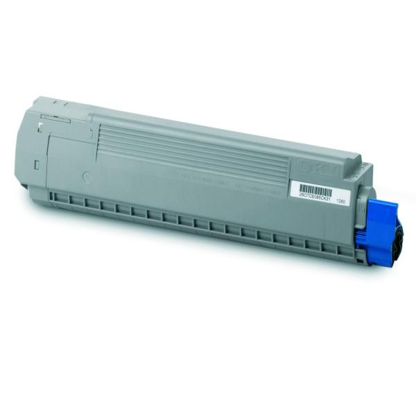 OKI originální toner 44059211, cyan, 10000str.