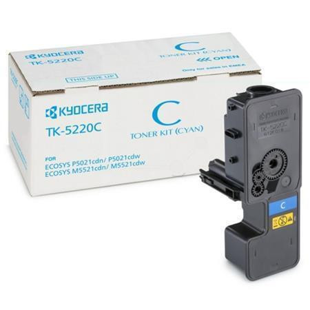 TK5220C Toner pro P5021cdn, P5021cdw, M5521cdn, M5521cdw tiskárny KYOCERA cyan, 1,2tis. stran