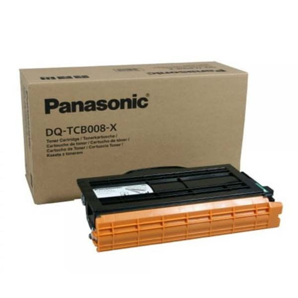 Panasonic originální toner DQ-TCB008X, black, 8000str.