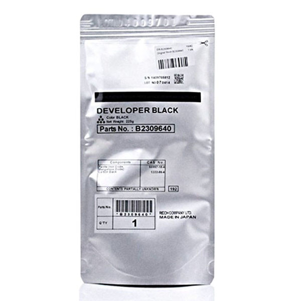 Ricoh originální developer B2309640, black, 160000str.