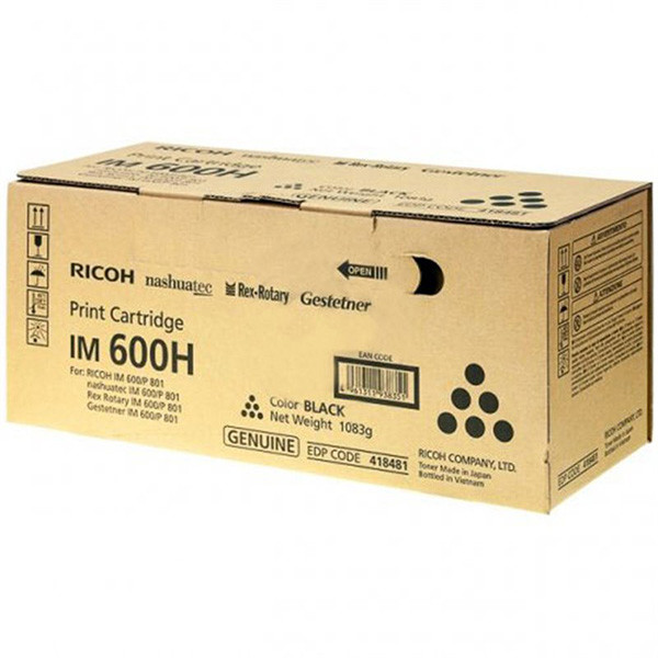 Ricoh originální toner 418481, black, 40000str.