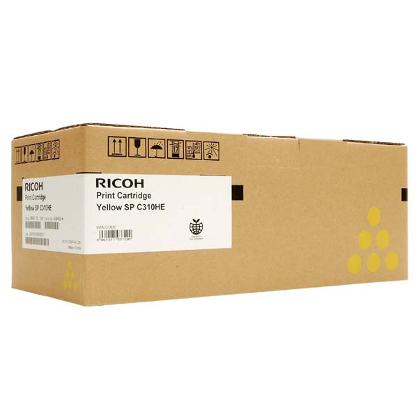 Ricoh originální toner 406482, 407635, yellow, 6000str.