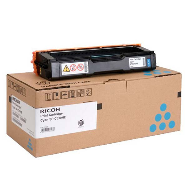Ricoh originální toner 406349, 407641, cyan, 2500str., low capacity
